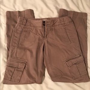 Banana Republic khaki cargo pants